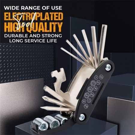 16 in 1 Mechanic Bike Repair Tool Kit